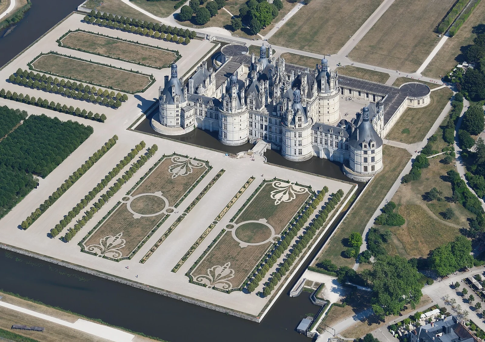 Chambord Castle in the Loire Valley