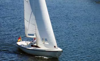 Sailing at the Steinhuder Meer